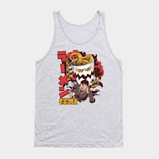 Ramen Attacks A Man Tank Top